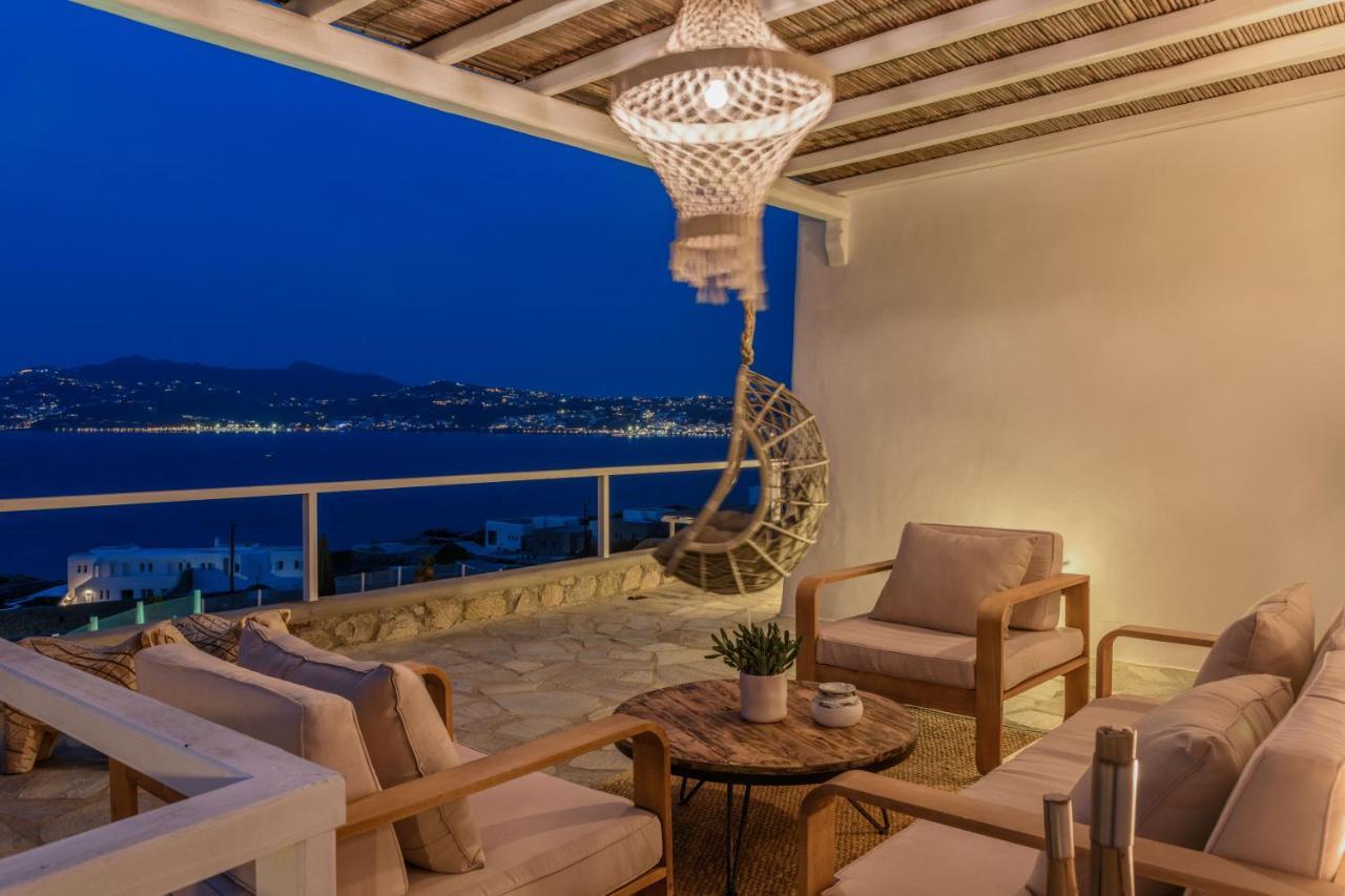 Cosset Villa Bohochic Sea&Harbourview And Sunset By One-Villas オルノス エクステリア 写真