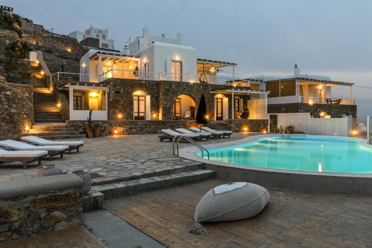 Cosset Villa Bohochic Sea&Harbourview And Sunset By One-Villas オルノス エクステリア 写真
