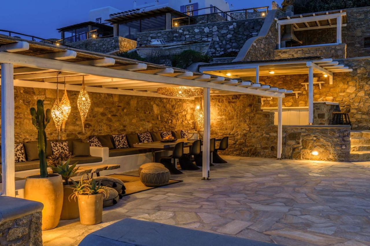 Cosset Villa Bohochic Sea&Harbourview And Sunset By One-Villas オルノス エクステリア 写真