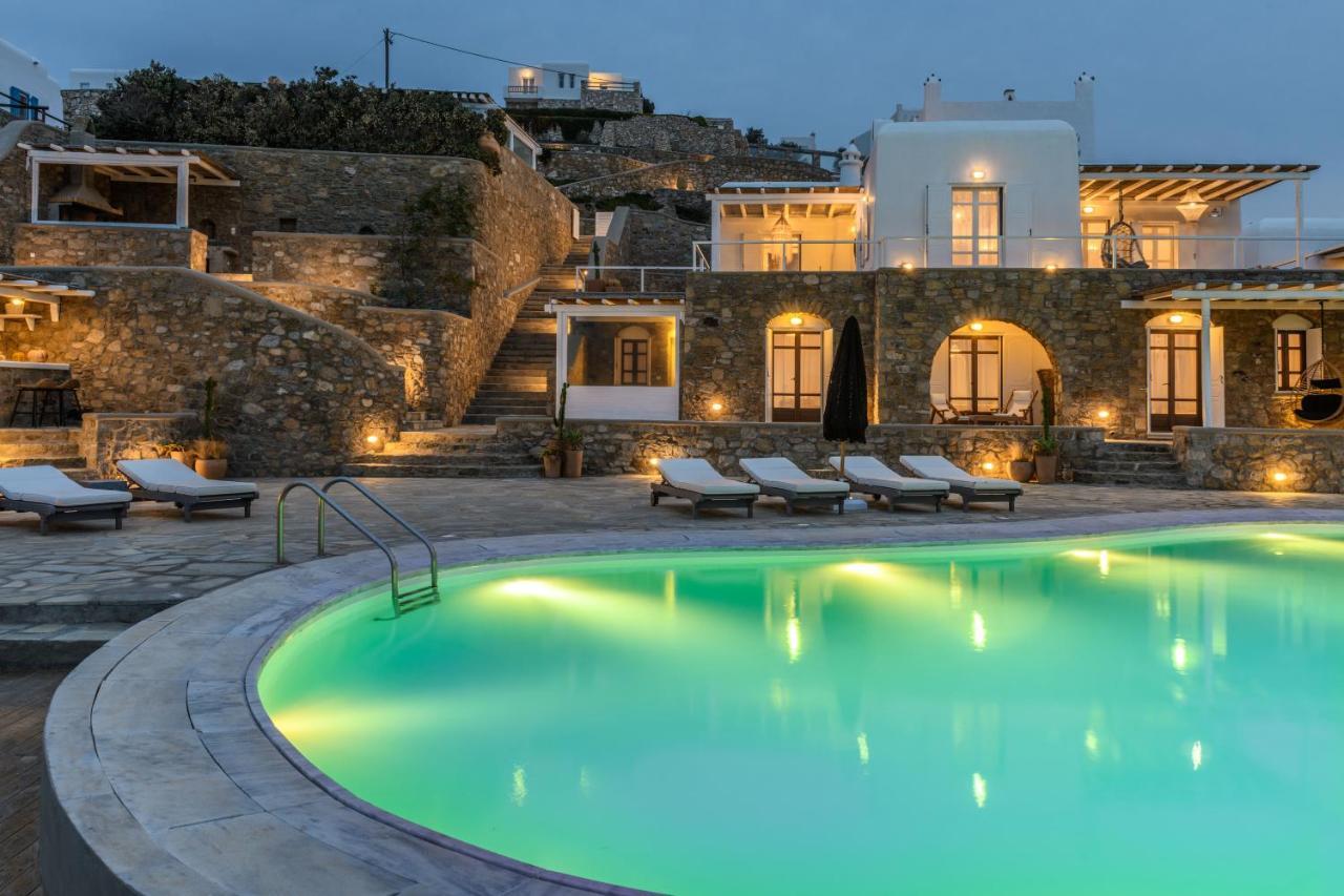 Cosset Villa Bohochic Sea&Harbourview And Sunset By One-Villas オルノス エクステリア 写真