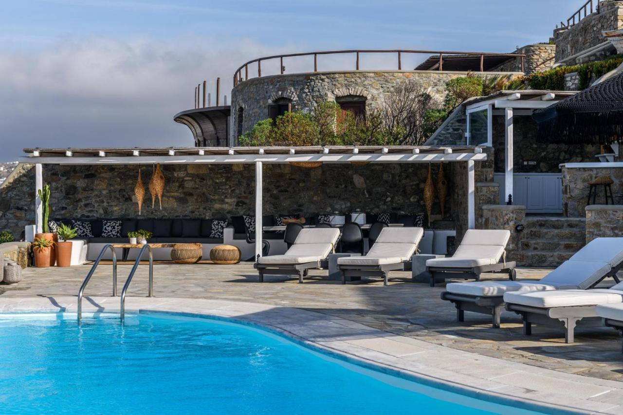 Cosset Villa Bohochic Sea&Harbourview And Sunset By One-Villas オルノス エクステリア 写真