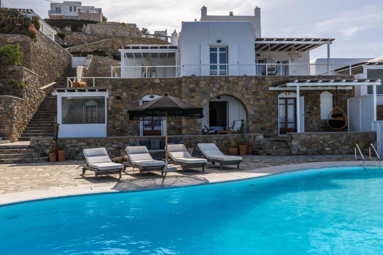 Cosset Villa Bohochic Sea&Harbourview And Sunset By One-Villas オルノス エクステリア 写真