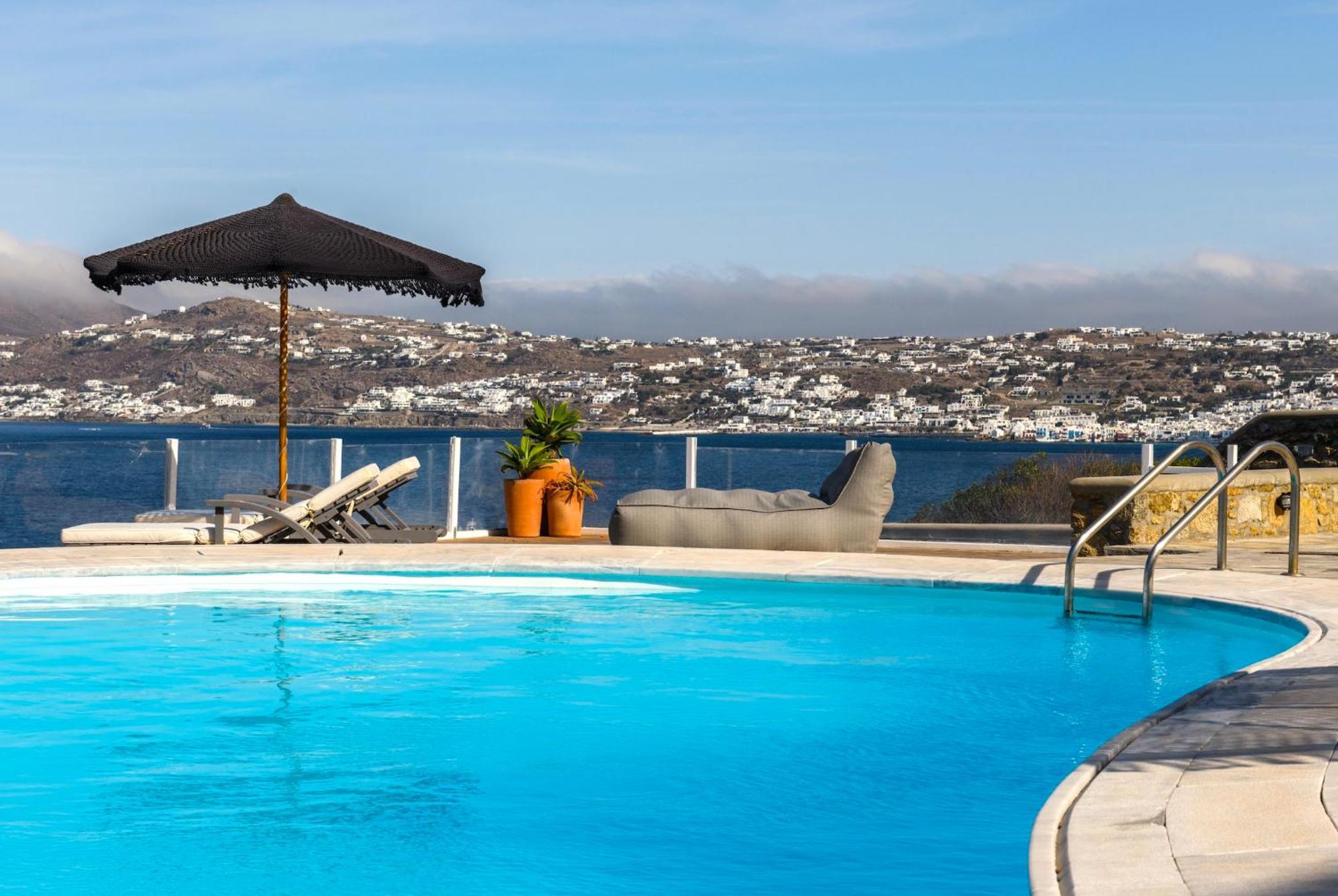 Cosset Villa Bohochic Sea&Harbourview And Sunset By One-Villas オルノス エクステリア 写真